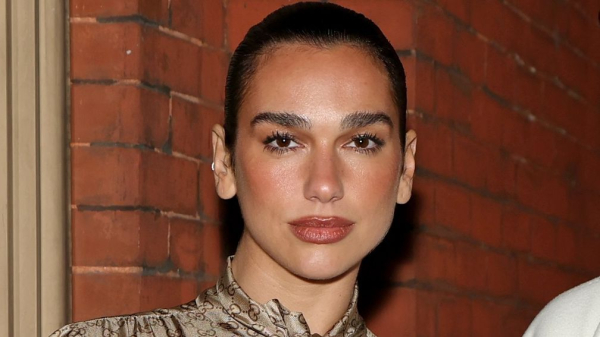 Dua Lipa’s Rainbow Confetti Nails Are Ready to Celebrate the New Year — See Photos