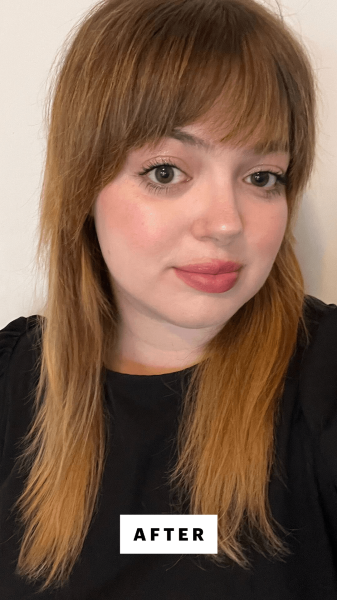 Hoffmann after using the Dyson Airstrait